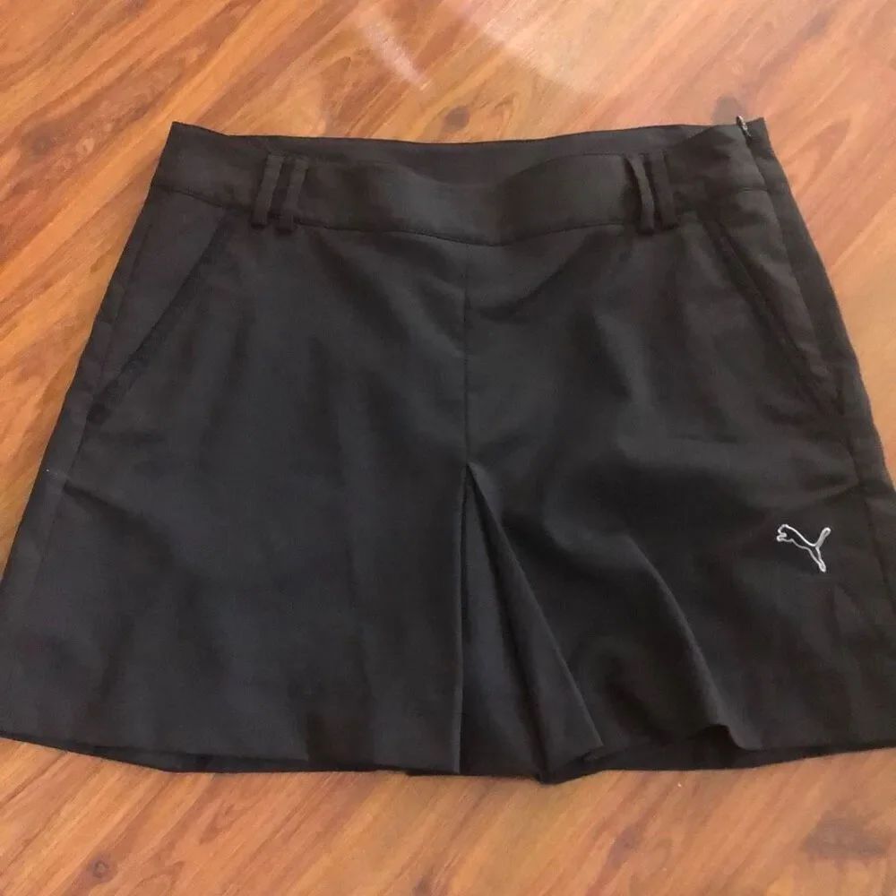 Puma Black skort tennis skirt L